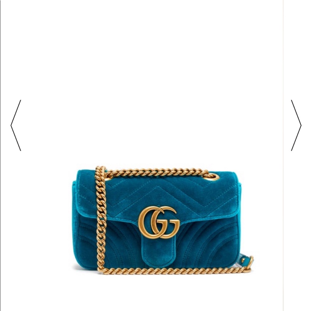 ISO GUCCI MARMONT MEDIUM QUILTED CROSSBODY BAG